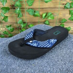 Teva Women's Sandals Blue Size 7 Fabric Straps Cushioned Footbed